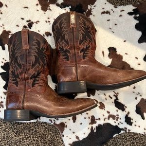 New!!! Never worn.  Ariat men’s sport VentTEK square toed boots.